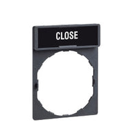 ZBY2314 | STD LEGEND HOLDER MRKD CLOSE | Square D (OBSOLETE)