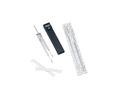 Dwyer A-525 Pocket type sling psychrometer | furnished complete with psychrometric charts | psychrometric slide chart | and carrying case. | Blackhawk Supply