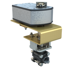Bray BV05-CS3-12C/DMS24-70 1/2" | 3 piece design threaded ball valve | CS | CV 3.24 | Normally Closed | Damper & Valve actuator | 24 Vac/Dc | 70 lb-in | modulating | Spring Return | Blackhawk Supply