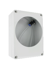 Dwyer A-320-A-SS Instrument enclosure | 304SS | brushed finish | compatible with 2000 Magnehelic® gage | Blackhawk Supply