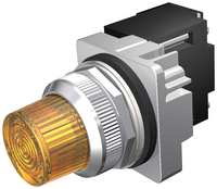 52PL5D9XB | PILOT LIGHT | FV 24V | LED | AMBER | GLASS | Siemens Electrical
