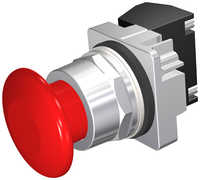 52PP2W2A | PUSHBUTTON | MTD | RED | 1 3/4