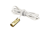 A/20K-PM-20'ZIP | 20,000 Ohm Thermistor, Pipe Mount, Brass, 20' Zip Cable | ACI