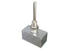 ACI A/1K-3W-HT-I-6"-GD High Temp RTD 1000 ohm (3 wire) | Stainless Steel Well Water Fluid Steam Temperature Sensor | Sensor Length: 6 inch | Galvanized Housing Enclosure Box | Blackhawk Supply