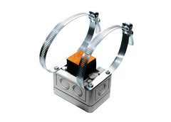 ACI A/100-3W-S-4X RTD 100 ohm (3 wire) | Metal Strap On Pipe Tube Temperature Sensor | NEMA 4X Housing Enclosure Box | Blackhawk Supply