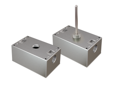 ACI A/TTM1K-HT-D-8"-1-BB Transmitter w/ 1k Ohm RTD (NIST CERT), High Temperature Duct, 8" 316 SS, NEMA 3R Enclosure, 1-5VDC Output | Blackhawk Supply