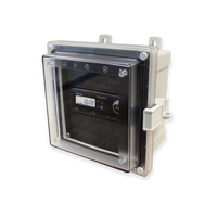 KW350-ENC | KW350 Series NEMA 4X/IP66 Wall Mount Enclosure, includes: Din Rail Mounting Hardware, Swing Panel Kit, Tamper Proof Locking Options | ACI