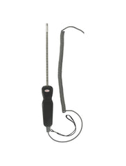 Dwyer AP1 Thermo anemometer air velocity & temperature probe with coiled cable | 8" insertion length | Blackhawk Supply