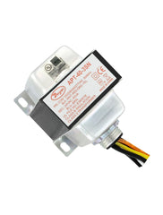 Dwyer APT-100-2DB AC power transformer | 240 VAC input | 24 VAC isolated output | 96 VA | dual hub | w/ circuit breaker | Blackhawk Supply