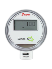 Dwyer AVLV-1DA1 Air velocity transmitter | 1% accuracy | duct mount | universal current/voltage outputs | Blackhawk Supply