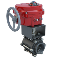 Bray BV4-CS3-159/70-24-0501SV 4" | 3 piece design threaded ball valve | CS | CV 58.6 | Normally Open | 24 VAC/DC | modulating | 5000 lb-in | NEMA 4 | Blackhawk Supply