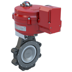 Bray MKL2-N050/70-24-0201SVH-BBU 5" Lugged Butterfly valve High Performance | ANSI Class 150 | CS body | CV 360 | Normally Open | 24 VAC/30VDC | Modulating | 2000 lb-in | NEMA 4 | Heater | & Battery Backup unit | Blackhawk Supply