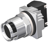 52PM8G1A | PB | CHROME | MOM | CAP BLACK | GAURD | 2POS | NO-NC | Siemens Electrical