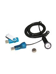Dwyer BDL-K2 Temperature and humidity button data logger kit with (2) BDL-2 | (1) USB interface | and (1) clip. | Blackhawk Supply