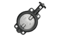 Jomar 900-06DSPL BFV-Wafer | 6" | Wafer Style | Epoxy-Coated Ductile Iron Body | Stainless Steel Disc | PTFE Seats | Blackhawk Supply