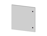 SCE-WSBTD | NEMA 12 | Door, Workstation Blank Top, 24H x 24W x 1D | Saginaw