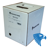 RWC-P184C-BL | Control Cable 18G 4C 1000ft EasyPull Box Non Shielded Plenum Rated Blue | Reliable Wire