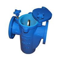 Titan BS25FI0100 1" | Basket Strainer | Cast Iron | ASME Class 125 | Flanged | Bolted or Quick Open Cover | Epoxy Painted | Blackhawk Supply