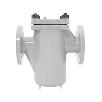 Titan BS87FC0200 2" | Basket Strainer | Carbon Steel | ASME Class 150 | Flanged | Bolted Cover | Epoxy Painted | Blackhawk Supply