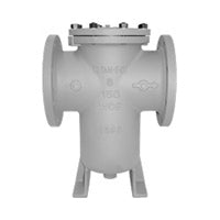 Titan BS85C0250 2.5" | Basket Strainer | Carbon Steel | ASME Class 150 | Flanged | Bolted Cover | Epoxy Painted | Blackhawk Supply