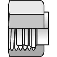 8 BTI2-B | INTRULOK NUT-FERRULE | Parker