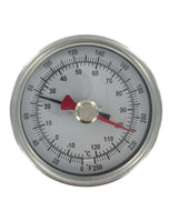 BTM3256D | Maximum/minimum bimetal thermometer | range 50 to 300°F | 2-1/2