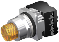 52PT6E9AB | PTT/ILL PB | MOM | FV | 120V | AMB | 1NO-1NC | LED | Siemens Electrical