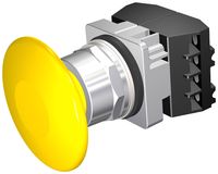 52PP7V4U | 3POS | MTD-N ILL | YEL LG PLAS | NCXLB-NC | Siemens Electrical