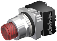 52PT6B2A | PTT PL/ILL PB | MOM | FV | 6V | RED | 1NO-1NC | Siemens Electrical