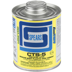 Spears CTS5-005 1/4 PINT CTS-5 CPVC ONE-STEP YELLOW CEMENT  | Blackhawk Supply