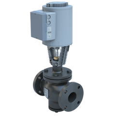 Bray DG6-2-400SS/VAL-SRS15P 6" | Flanged Globe valve | 2way | Cast Iron body | Stainless steel trim for Steam application | CV 400 | SS | Normally Open | Globe valve linear actuator | 24 Vac | Modulating | Spring Return | Blackhawk Supply