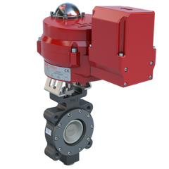 Bray MKL2-N033/70-24-0081H-BBU 3" Lugged Butterfly valve High Performance | ANSI Class 300 | CS body | CV 185 | Normally Open | 24 VAC/30VDC | Two position | 800 lb-in | NEMA 4 | Heater | & Battery Backup unit | Blackhawk Supply