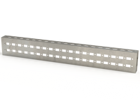 DCK607 | Closed-End Mounting Profile, 2 Lines 600 x 70 mm | 2.76