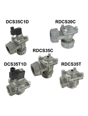 Dwyer DCS20C3D 3/4" diaphragm valve | integrated coil | coupling connection | 24 VDC DIN electrical connection. | Blackhawk Supply
