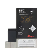 Dwyer DFC-37010-V-ALA2 Digital flow controller | 0-1000 ml/min with LED display | 1/8" compression fittings | 0-5 VDC output | RS-232 digital interface | (RS-485)selectable. | Blackhawk Supply