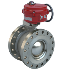 Bray BVMS8-S150-1350/70-E301 8" | Flanged segmented ball valve | SS | CV 1350 | Normally Open | 120 VAC | Two position | 3000 lb-in | NEMA 4 | Blackhawk Supply