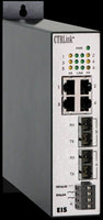 EIS6-100T/FC | 4-Port 10/100Mbps 2-Port MM SC-fiber UL-864 EIS Switch | Contemporary Controls
