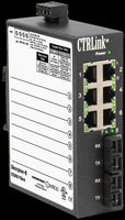 EISK8-100T/FCS | Skorpion 6-Port 10/100Mbps 2-Port SM SC-fiber Switch | Contemporary Controls (OBSOLETE)