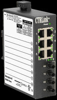 EISK8-100T/FT | Skorpion 6-Port 10/100Mbps 2-Port MM ST-fiber Switch | Contemporary Controls (OBSOLETE)