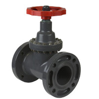 6013-040 | 4 PVC GLOBE VALVE BUNA FLANGED | (PG:620) Spears