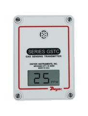 Dwyer GSTC-C-LCD-FC Carbon monoxide transmitter with BACnet & Modbus® communication | LCD display | includes factory calibration certificate | Blackhawk Supply
