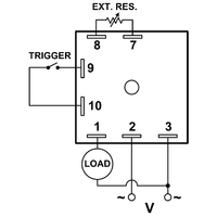 THS-1134A-33R7 | ON Delay | 24 - 240V AC | 1A Normally Open (Solid State) | 0.01 - 1 second | Encapsulated | Analog Pack of 2 | Macromatic