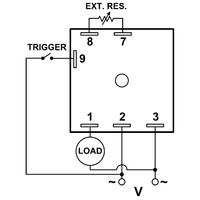THS-1654A-10R1-08T | Delayed interval (switch trigger) | 24 - 240V AC | 1A Normally Open (Solid State) | 0.01 - 1 second | .01 - 1 second | Encapsulated | Analog | 100k (Standard) | Macromatic