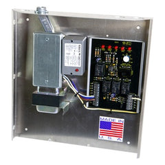 iO HVAC Controls iO-FAVR-ENH-04 Fav panel w/relay, transformer, junction box and wiring under single cover with integrated relay. Includes 4" Powered Open, 2 wire damper | Blackhawk Supply