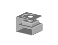 SCE-NR1032 | NEMA N/A | Package, Nut Retainer (20ea), 4H x 4W x 1D | Saginaw