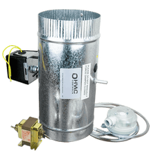 iO HVAC Controls MUA-16 iO HVAC Controls Make-up Air Damper Kit with 16" PO/SC Damper, Pressure Switch, and 20VA Transformer. Pressure Switch Range .08" - 1.20" WC | Blackhawk Supply