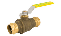 Jomar 100-204G JP-100G | 3/4" | 2 Piece | Full Port | Press Connection | Dezincification Resistant Brass | 250 WOG | Blackhawk Supply