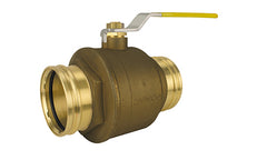Jomar 100-211XLCG JP-100G_XL | 4" | 2 Piece | Full Port | Press XL Connection | Dezincification Resistant Brass | 200 WOG | Blackhawk Supply