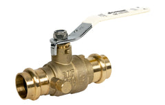 Jomar 150-233G JP-110G | 1/2" | Full Port | 2 Piece | Press Connection | 400 WOG | Stainless Steel Ball and Stem with Drain | Blackhawk Supply