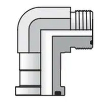 12 LOEQ2-S | FLANGE ADAPTER | Parker